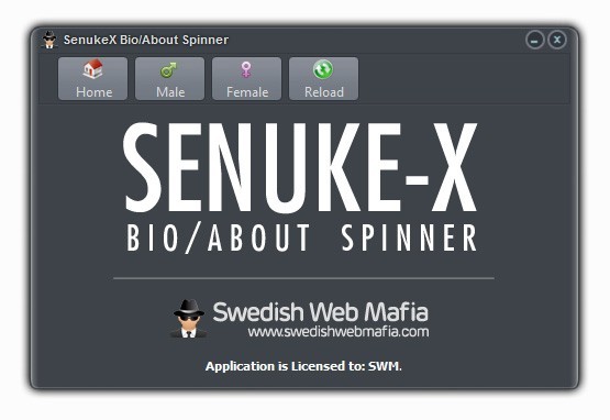 SenukeX Bio/About Spinner