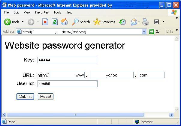 Simple Password Generator and Retriever