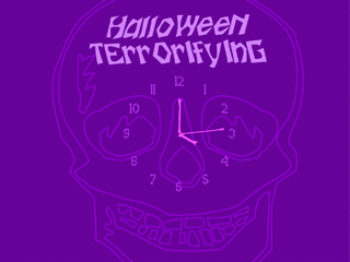 Skully Terror Halloween Wallpaper