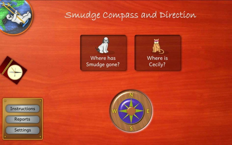 Smudge Compass and Direction