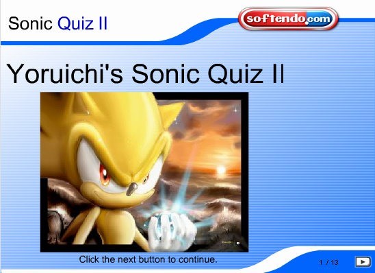 Sonic Quiz Yoruchi