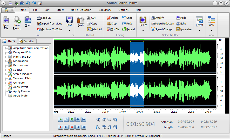 Sound Editor Deluxe 2009