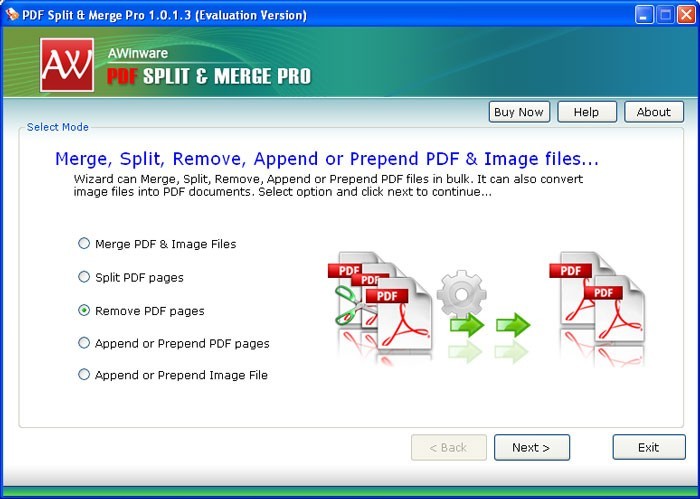 Split Merge PDF