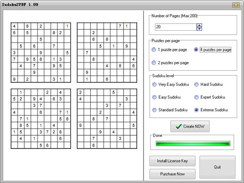 Sudoku2pdf Pro