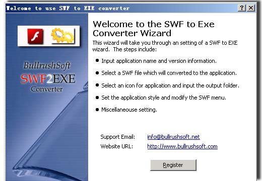 Swf to exe Converter - Commercial