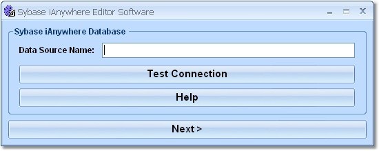 Sybase SQL Anywhere Editor Software