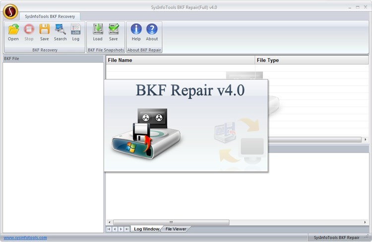 SysInfoTools BKF Repair