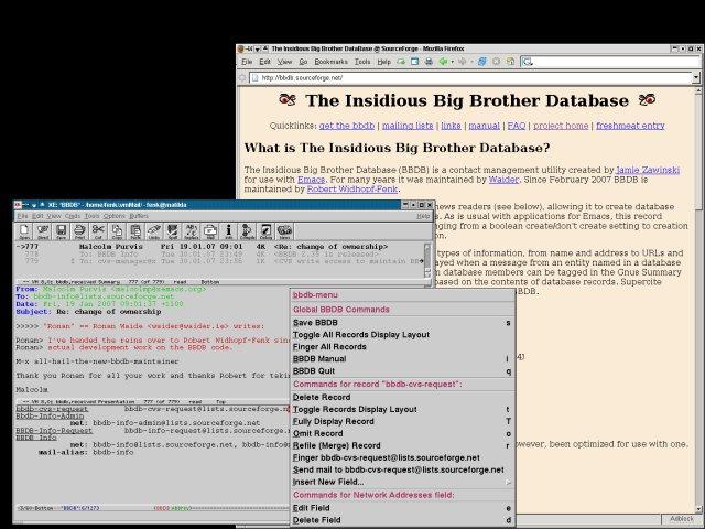 The Insidious Big Brother DataBase