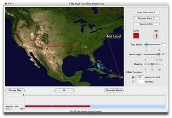 The Road Trip Effect Pro for Mac OS X