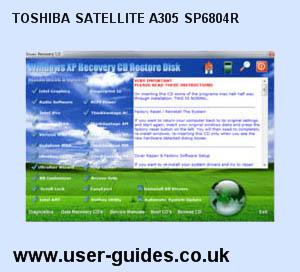 Toshiba Satellite A305-SP6804R Windows 7 Drivers