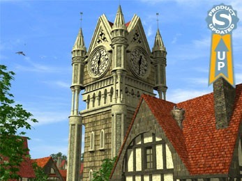 Tower Clock Screensaver