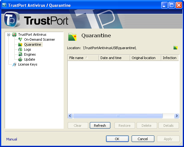 TrustPort Antivirus U3 Edition