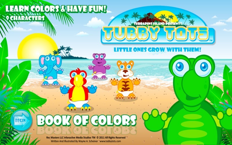 Tubby Tots Book Of Colors