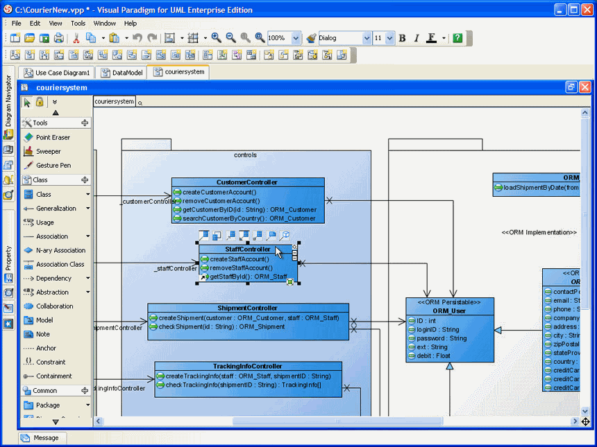 Visual Paradigm for UML Modeler
