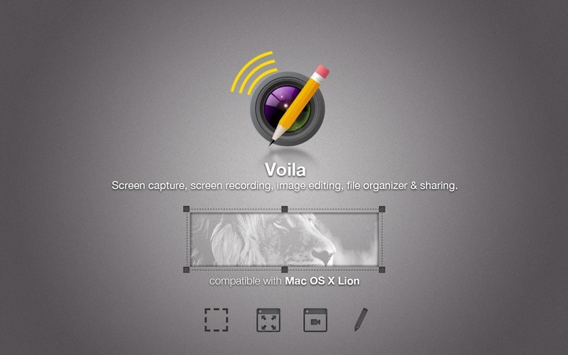 Voila: Powerful screen capture for your Mac
