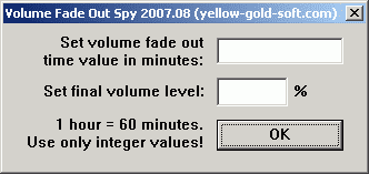 Volume Fade Out Spy