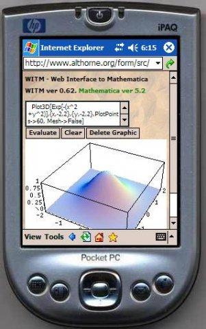 WITM - Web Interface To Mathematica