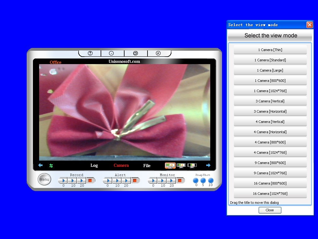 Webcam Internet Browser Monitor