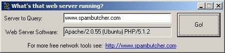 What's that web server running