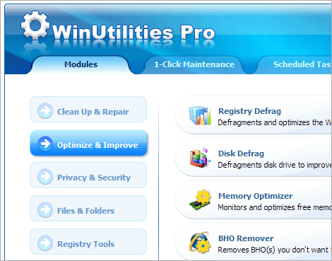 Windows 7 System Optimizer