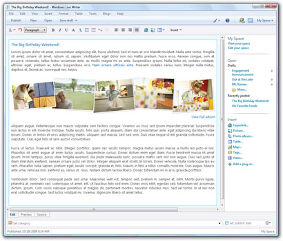 Windows Live Writer 2009