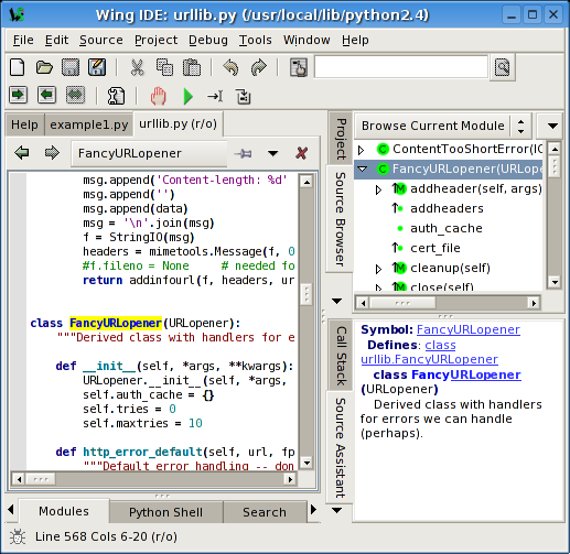 Wing IDE Professional for Linux