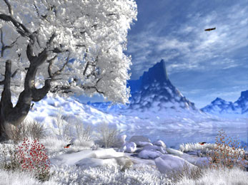 Winter Lake - Animated Wallpaper