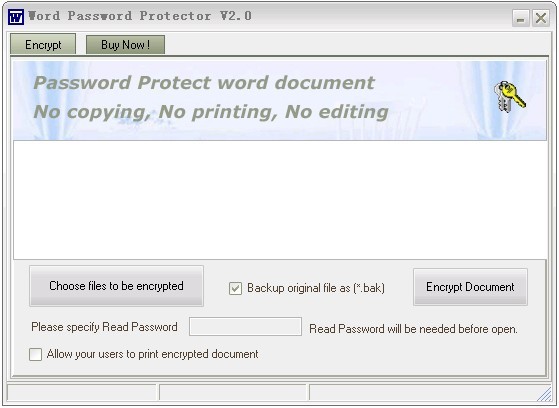 Word Password Protector