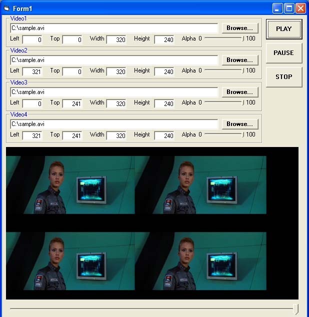 X360 Multiple Video Player ActiveX OCX (Site Wide)