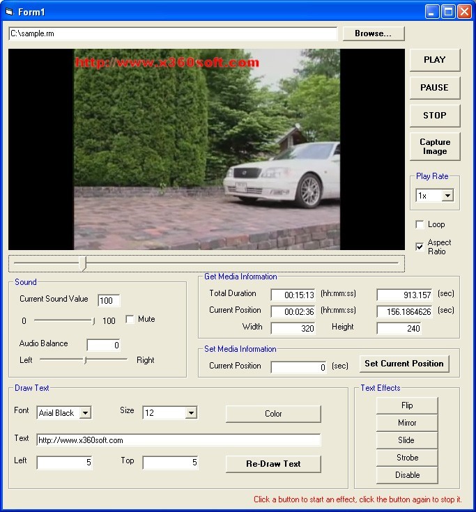 X360 Video Player OCX (Source Code)