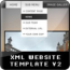 XML Website Template
