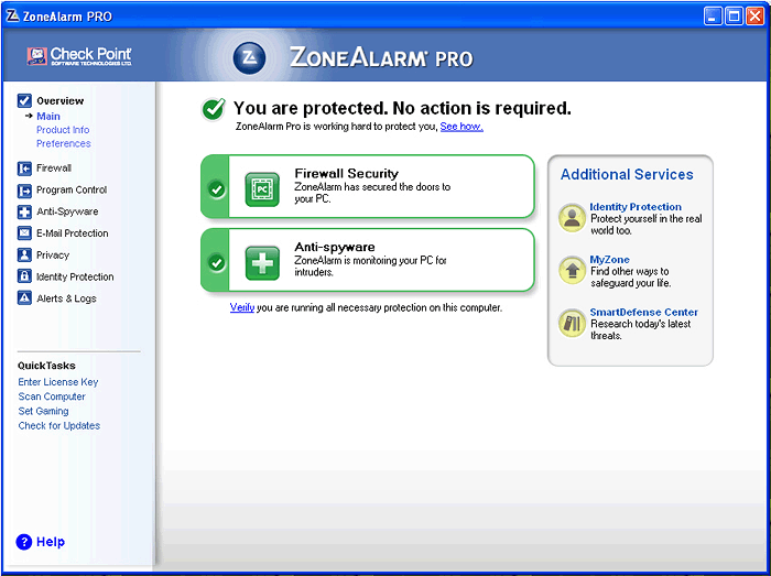 ZoneAlarm Pro Firewall 2010