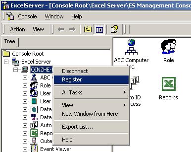 Excel Server 2004