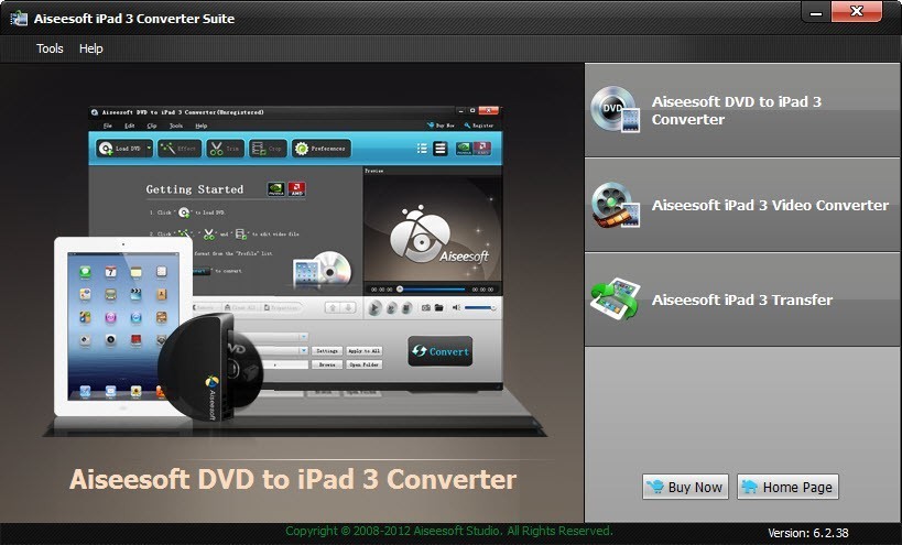 Aiseesoft iPad 3 Converter Suite