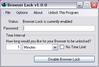 TPD Browser Lock