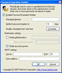 Password Expiration Notifier