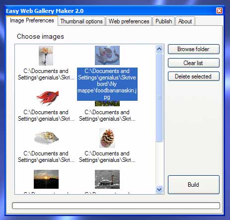 Easy Web Gallery Maker
