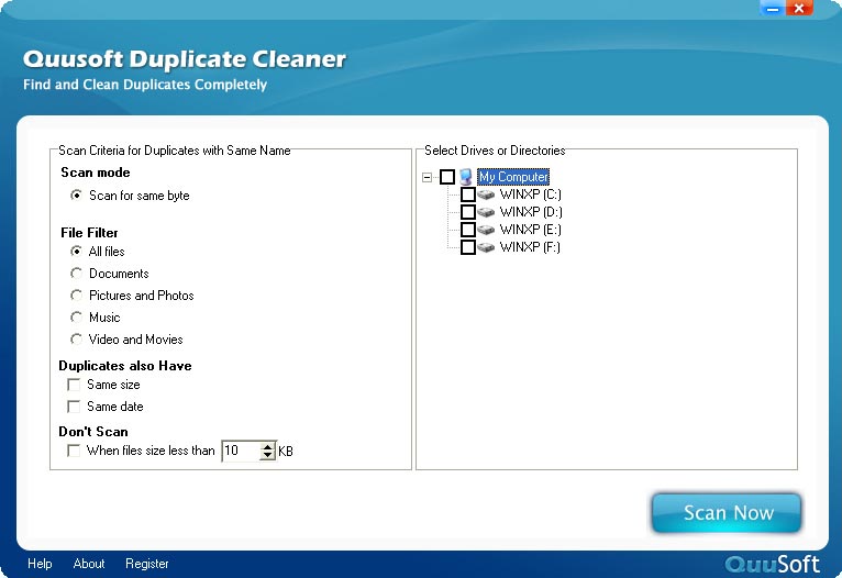 QuuSoft Duplicate Cleaner