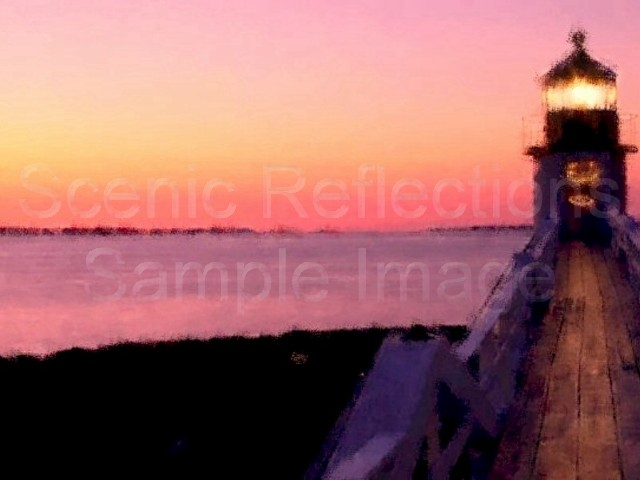 Lighthouse Art Screensaver