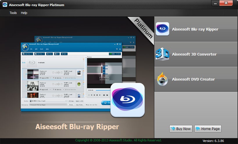 Aiseesoft Blu-ray Ripper Platinum
