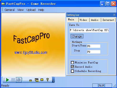 FastCapPro Game Recorder