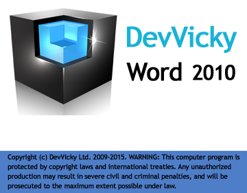 DevVicky Word 2010