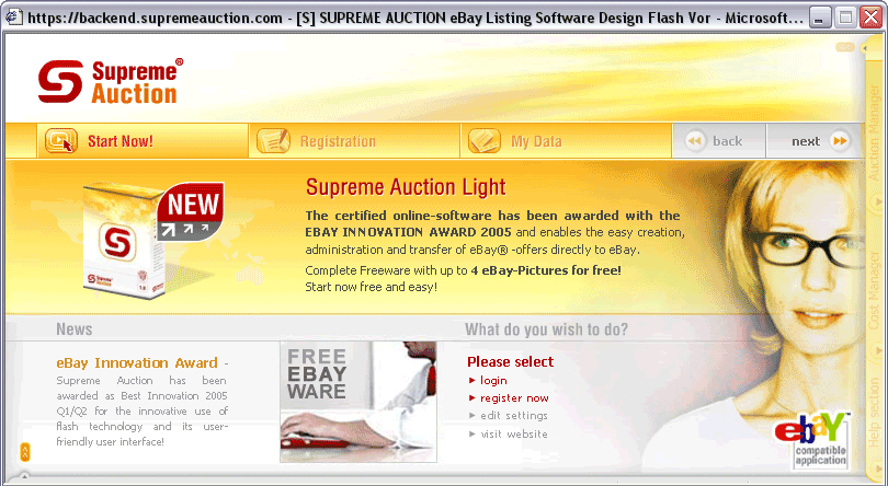 SUPREME AUCTION for eBay