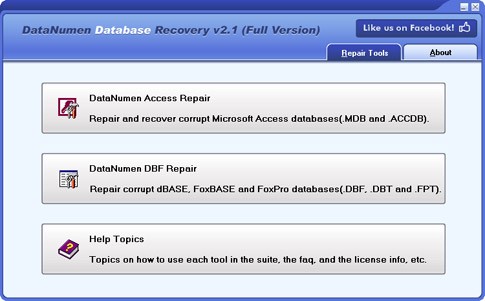 DataNumen Database Recovery