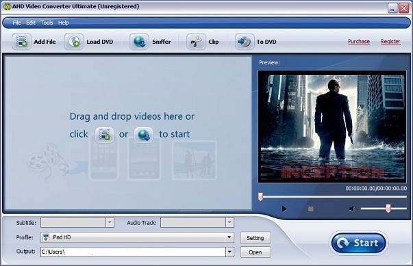 AHD DVD to Android
