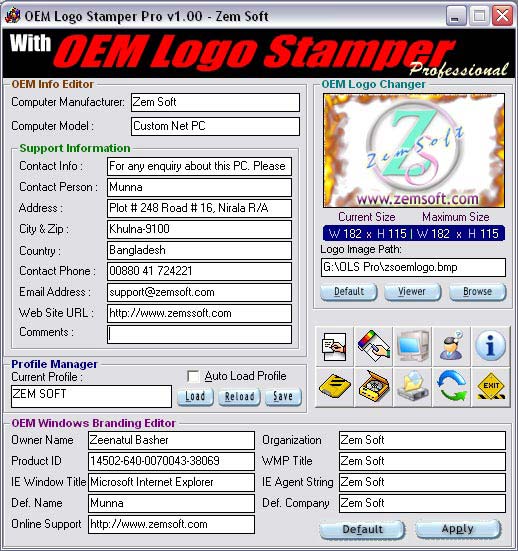 OEM Logo Stamper Professional Edition