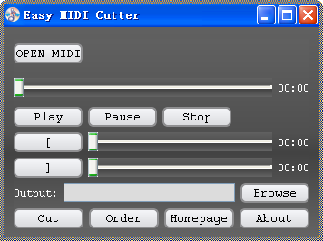 Easy MIDI Cutter