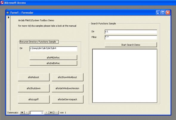 Arclab File IO/System Toolbox