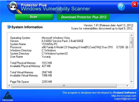 Free Win Vulnerability Scanner