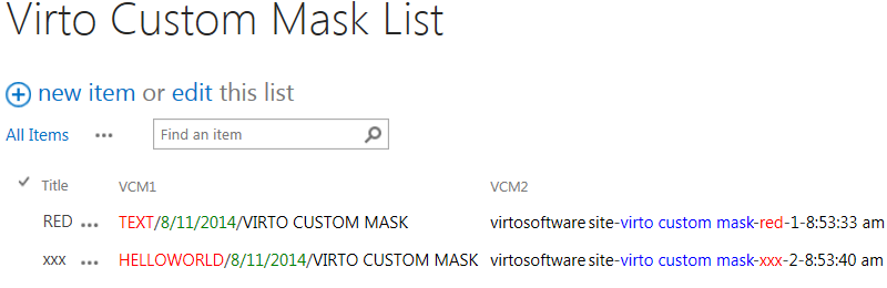 Custom Mask Web Part for SharePoint